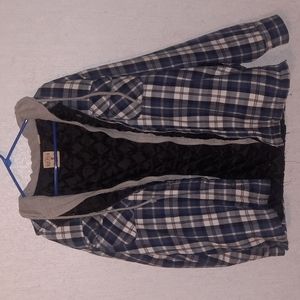 Red head fleece jacket